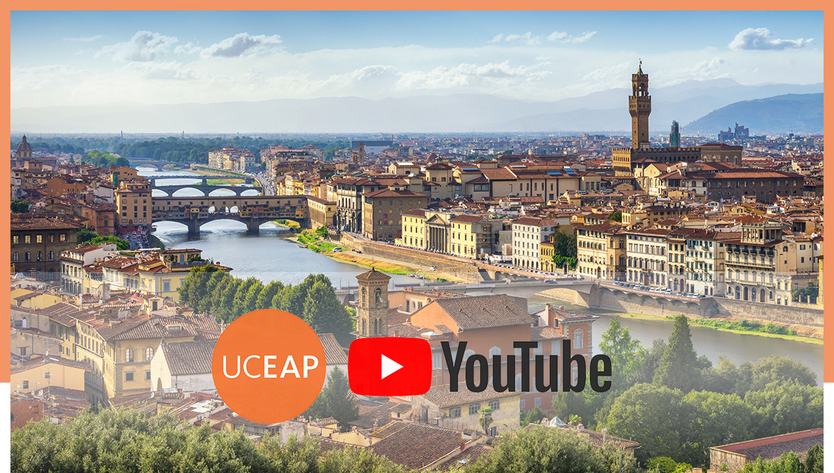 Scenice view of Florence, Rome with UCEAP and YouT